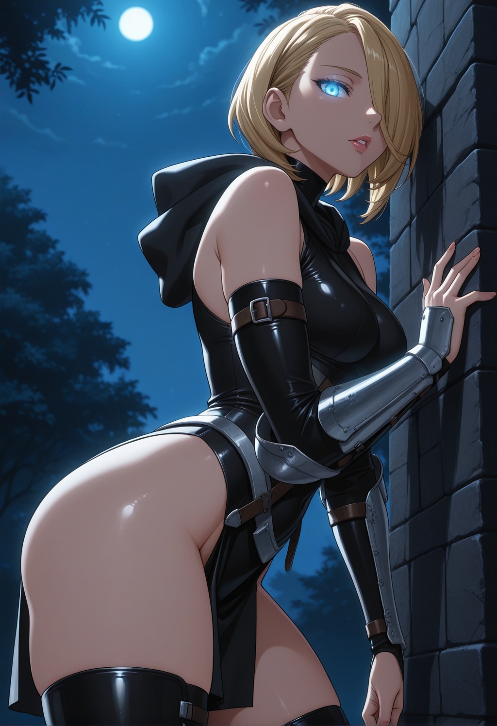 shinobiddd,  1girl,  short hair on Tensor.Art