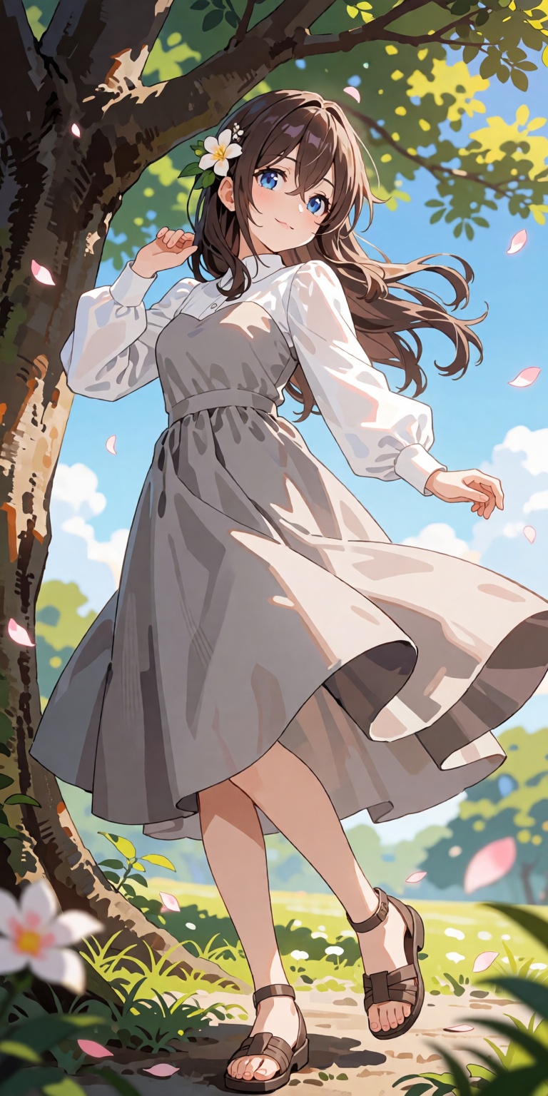 1girl,  solo,  Rinami Himesaki from Gakuen Idolmaster on Tensor.Art