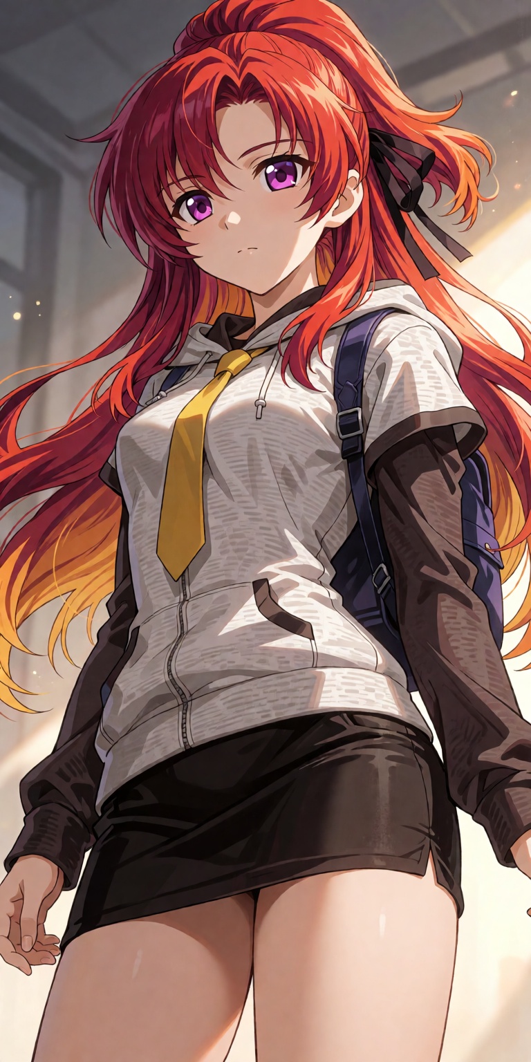 1girl,  solo,  Arisu Tachibana from Mahou Senshi Elixir Knights in 2000s anime official art style on Tensor.Art