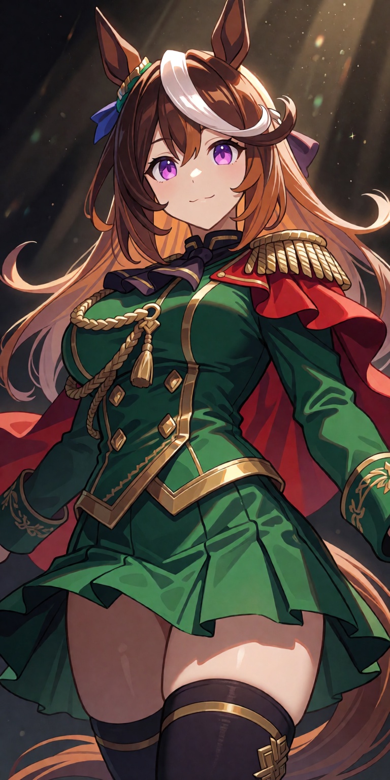 1girl,  solo,  Symboli Rudolf from Umamusume: Pretty Derby on Tensor.Art