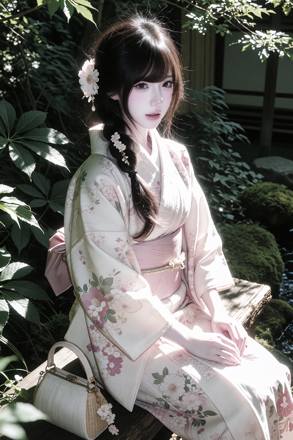 character: ***** young woman,  solo,  fair skin on Tensor.Art