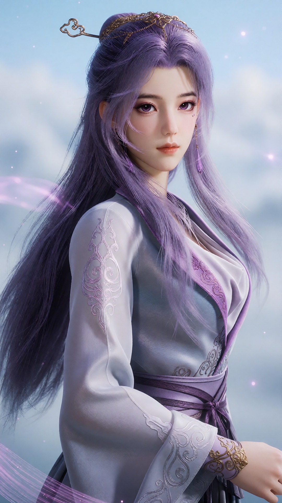 3D rendered character,  中景镜头,  一个美丽的女子YX by 月恋-❀ on Tensor.Art