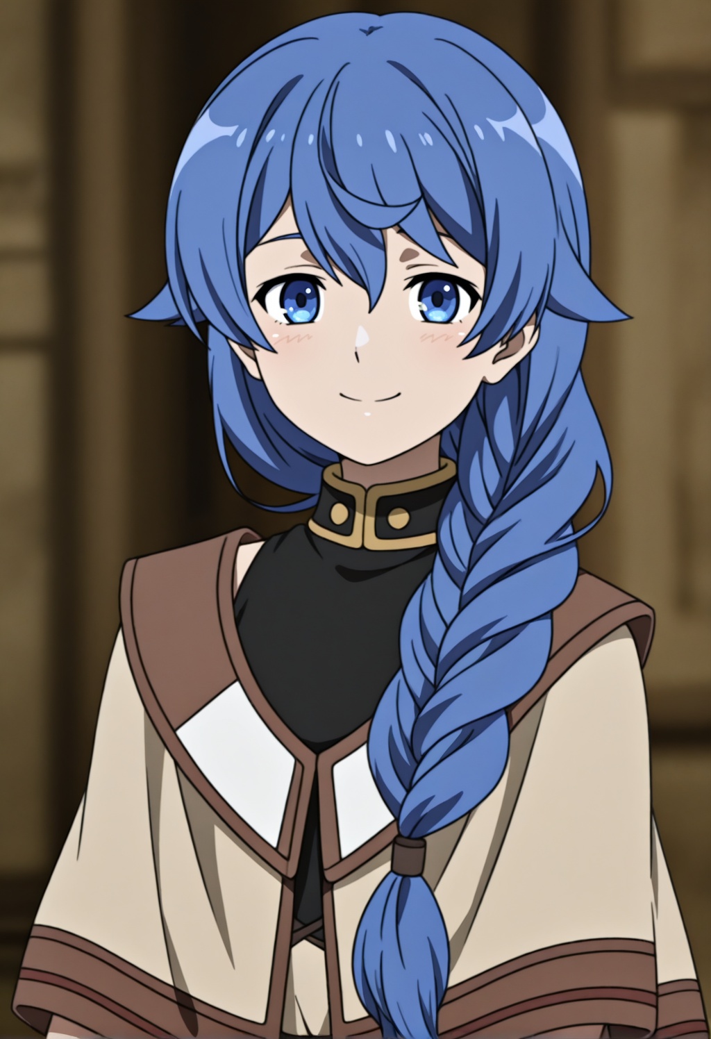 rokarimt,  1girl,  blue hair on Tensor.Art