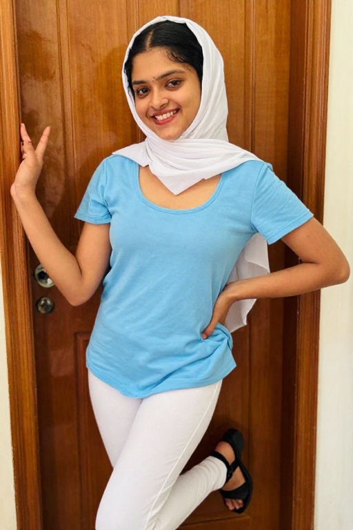 muchiGirl,  south asian girl,  smile on Tensor.Art