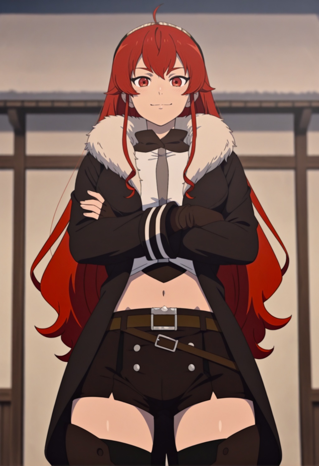 erisgmt,  1girl,  red hair on Tensor.Art