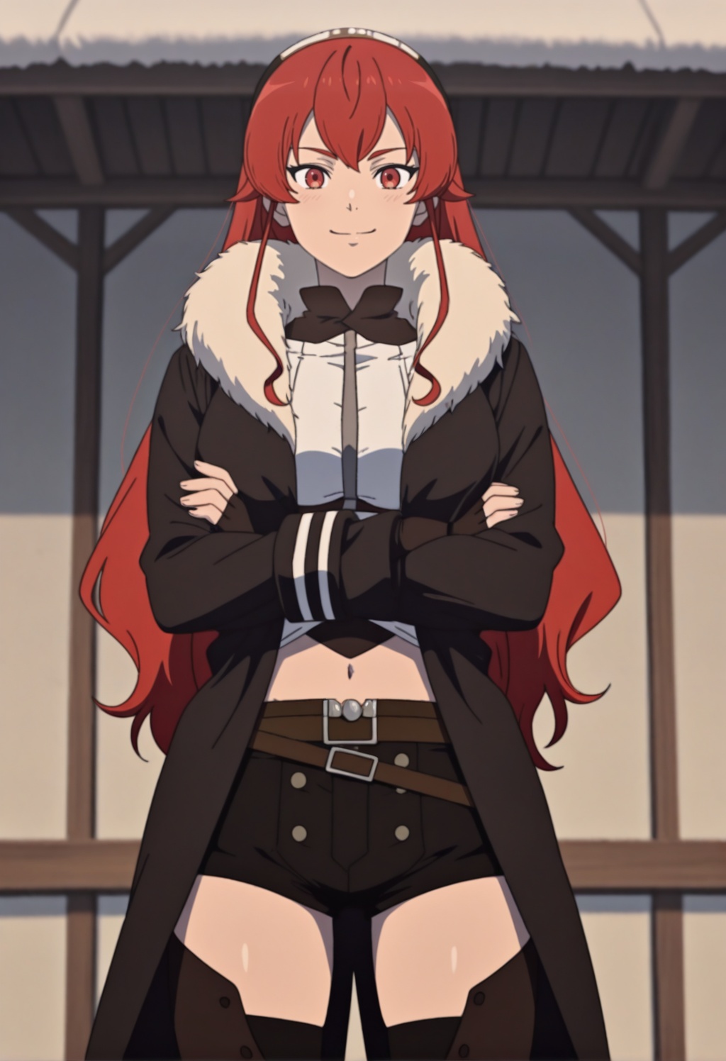 erisgmt,  1girl,  red hair on Tensor.Art