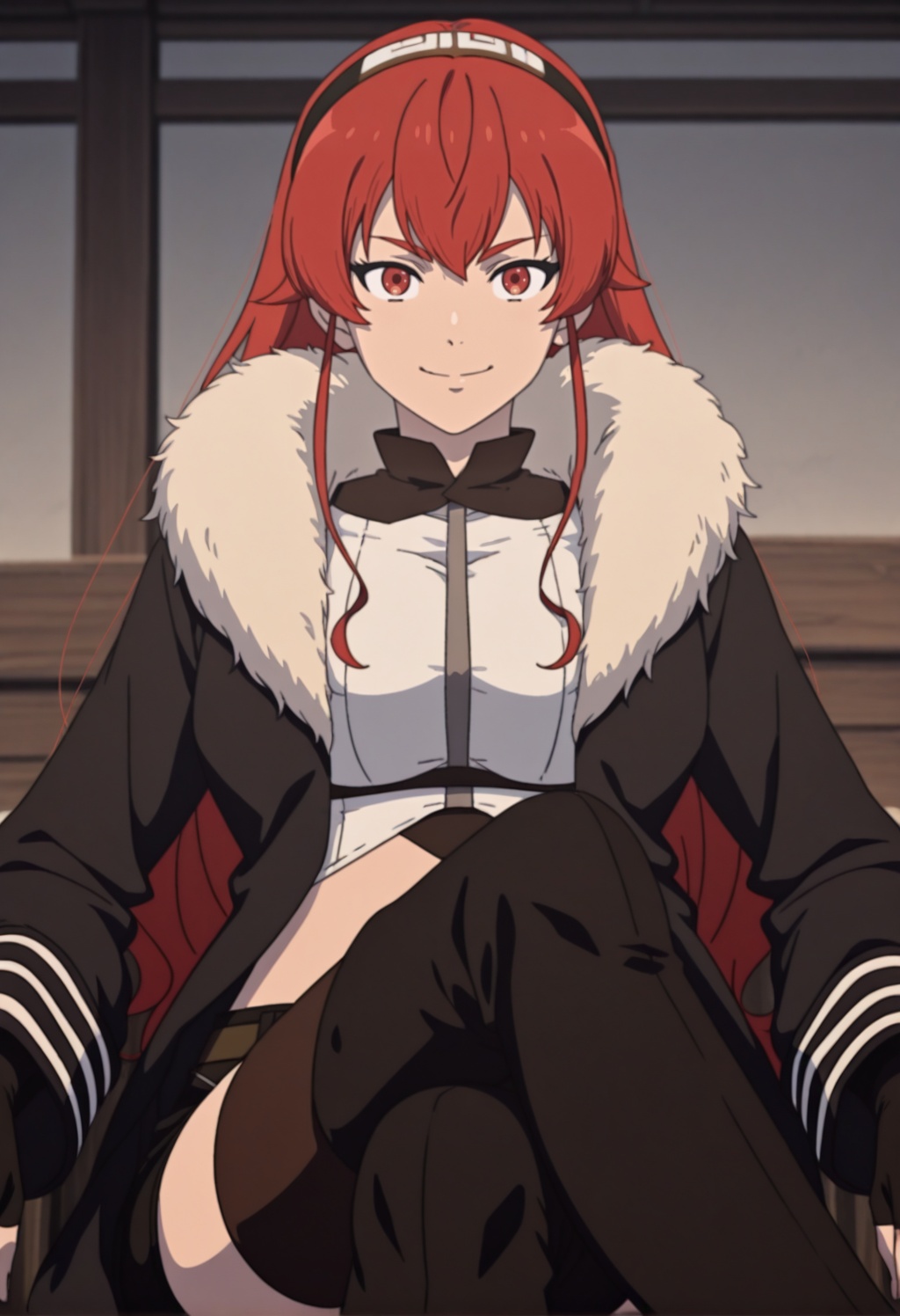 erisgmt,  1girl,  red hair on Tensor.Art
