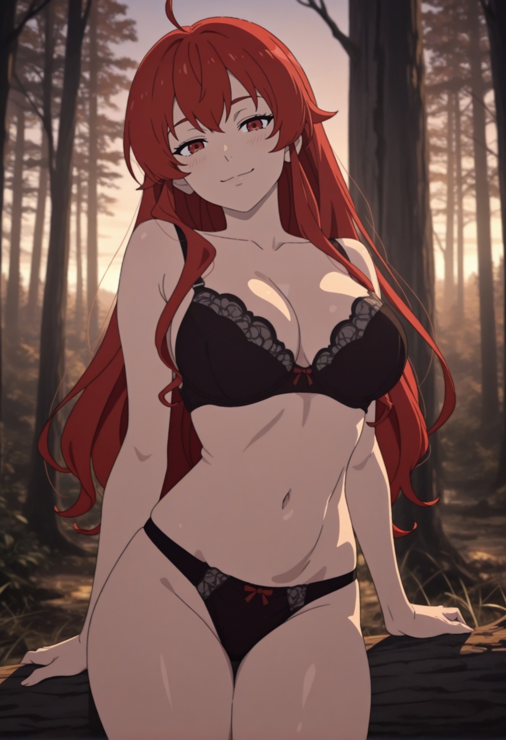 erisgmt,  1girl,  red hair on Tensor.Art