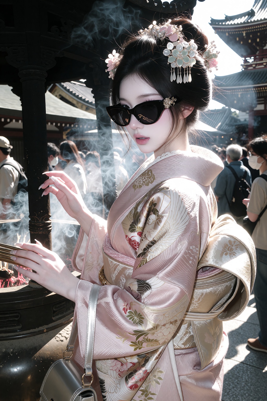 character: ***** young woman,  solo,  fair porcelain skin on Tensor.Art