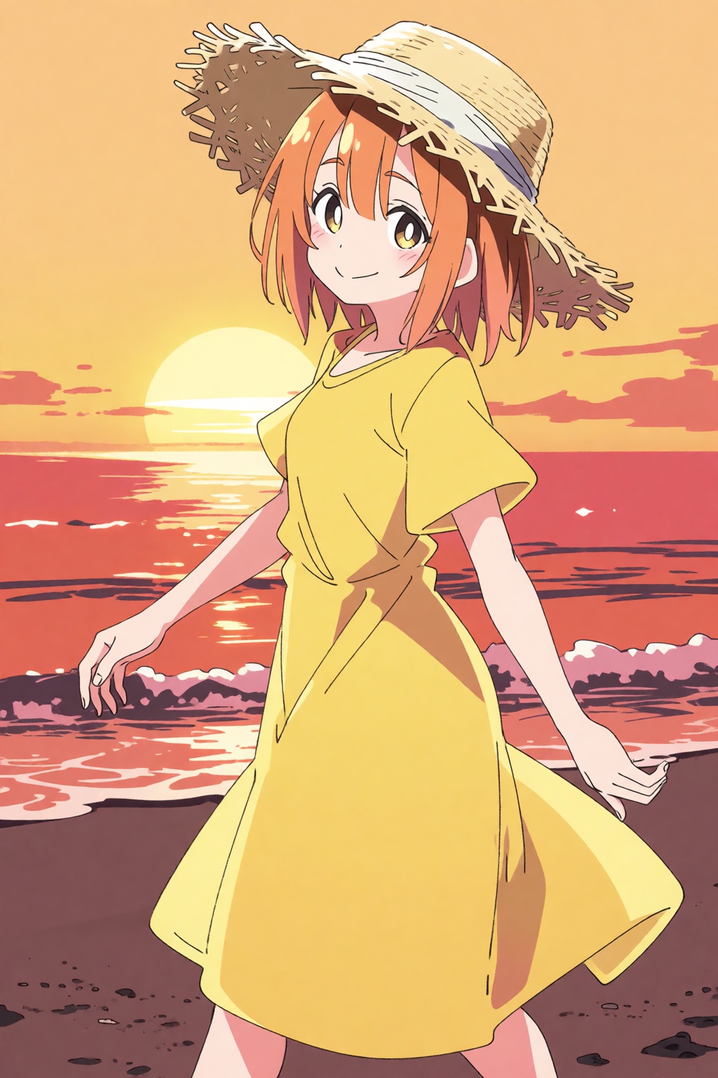 1girl,  solo,  walking on Tensor.Art