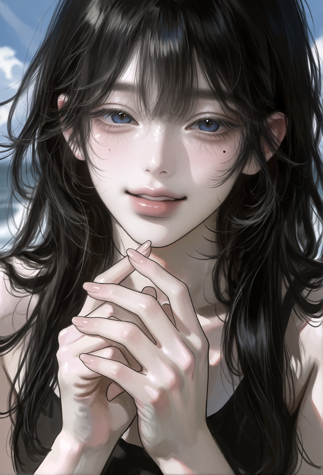 1girl,  beautiful young woman,  sweet gentle face on Tensor.Art