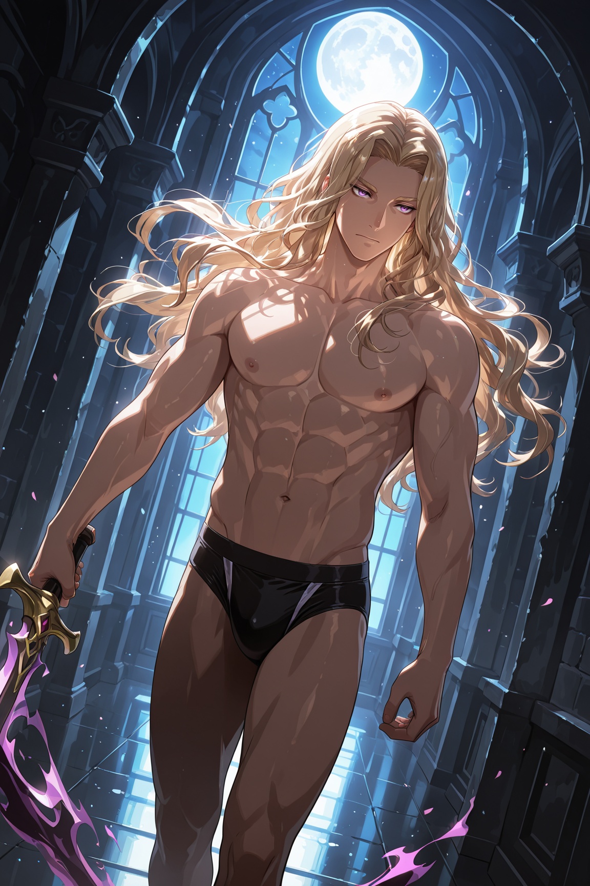 1boy,  DietrichFEFW,  blonde hair on Tensor.Art