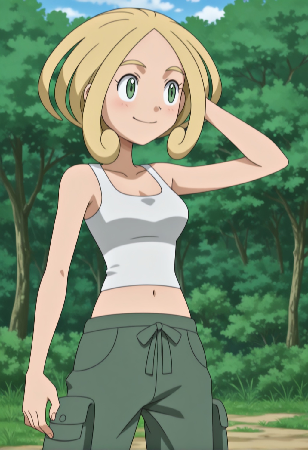 violaxy,  1girl,  blonde hair on Tensor.Art