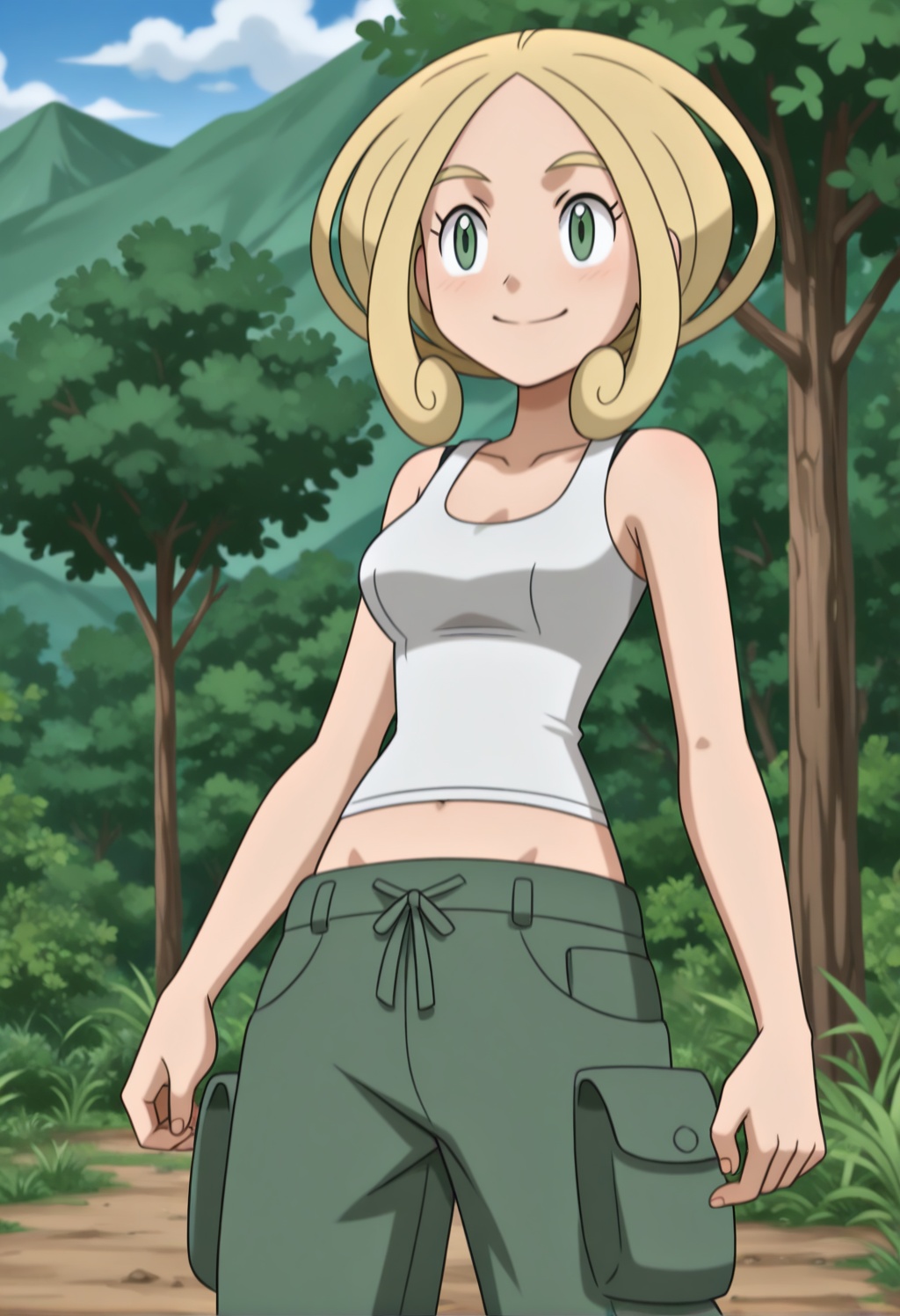 violaxy,  1girl,  blonde hair on Tensor.Art