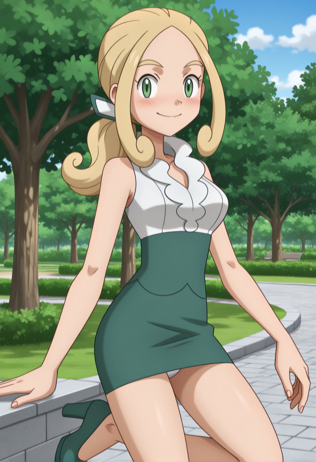 violaxy,  1girl,  blonde hair on Tensor.Art