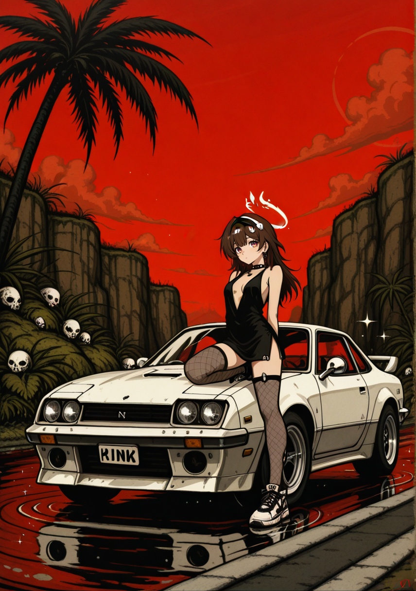 retro anime style,  2D anime style,  retro anime 1990's on Tensor.Art