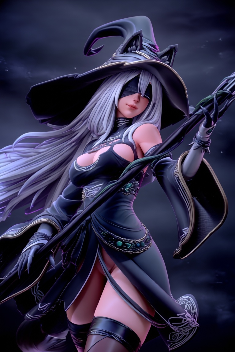 @zbrush_art,  This image features a highly detailed 3D model of a character that appears to be inspired by or directly fro...