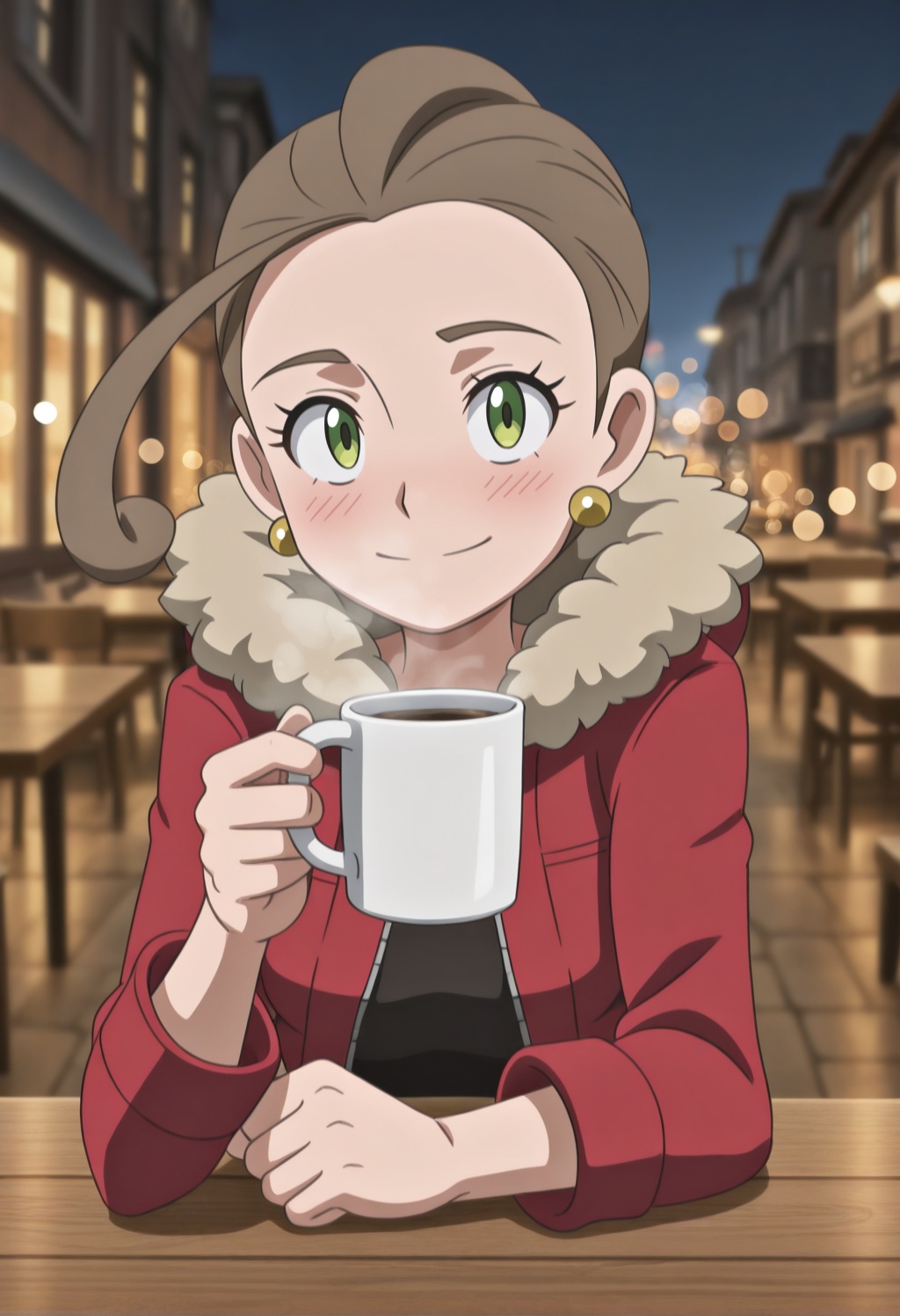 alexaxy,  1girl,  brown hair on Tensor.Art