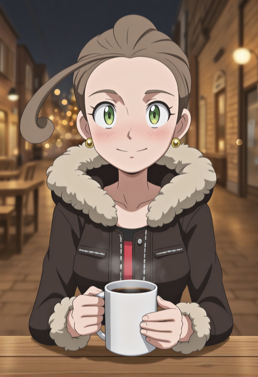 alexaxy,  1girl,  brown hair on Tensor.Art