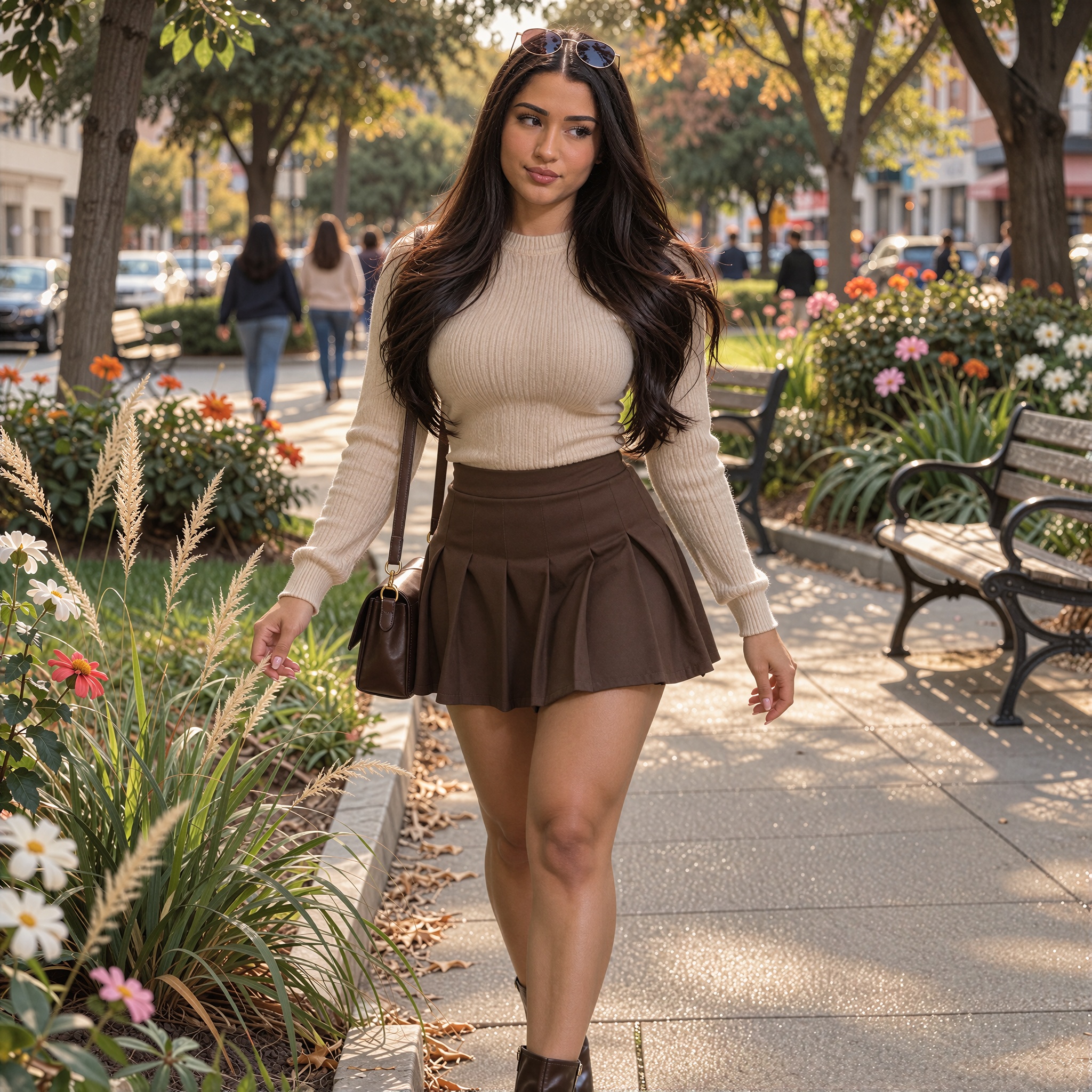 Veronica Mendez,  a 25 year old Mexican female named Veronica Mendez,  she has dark brown eyes. she has long eyelashes. fa...