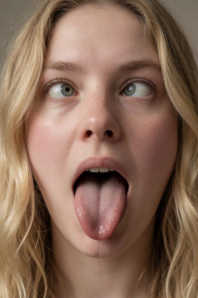raw photo,  highly detailed,  photorealistic close-up portrait of a young Swedish woman with long wavy blonde hair on Tens...