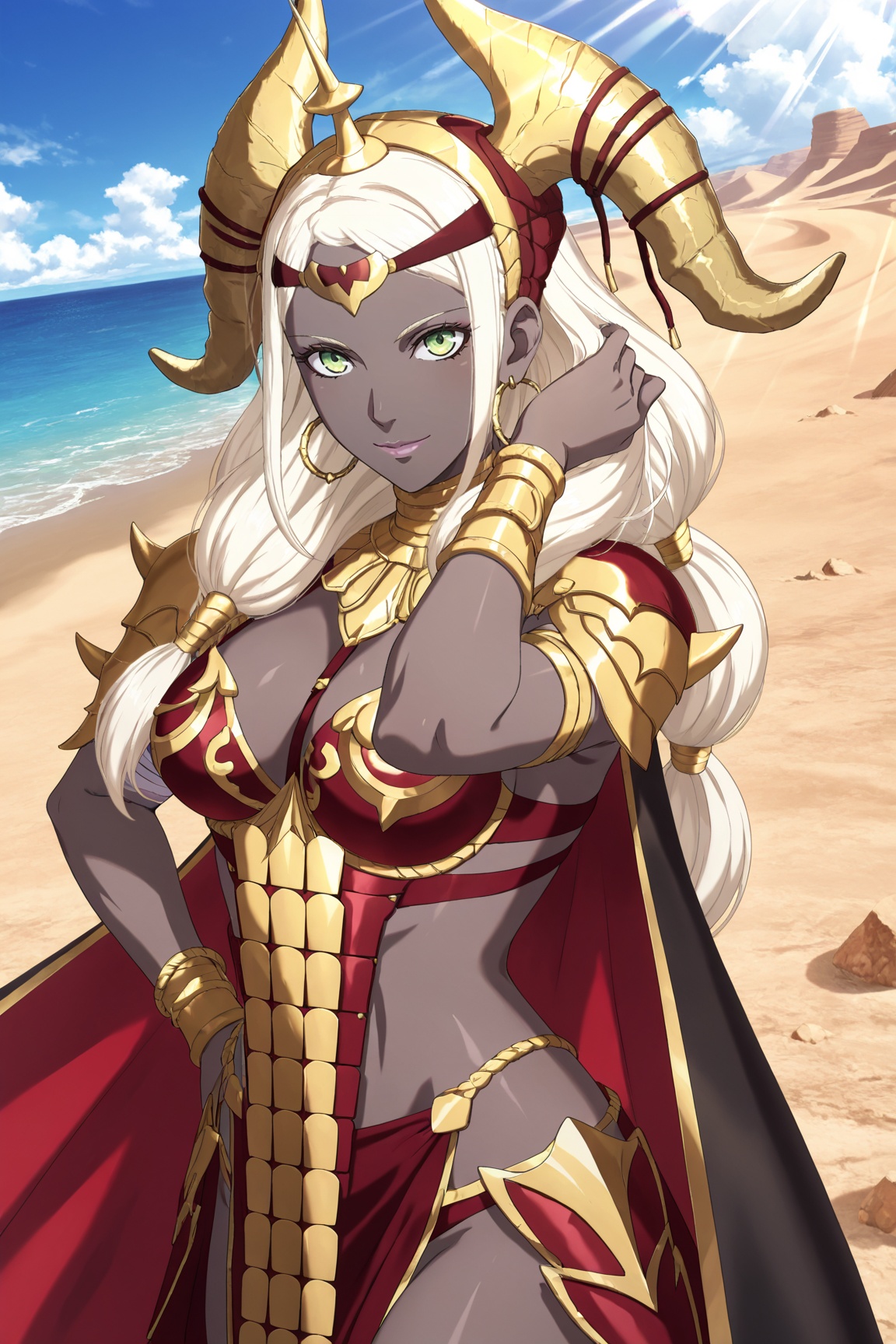 1girl,  TheodoraFEFW,  white blonde hair on Tensor.Art