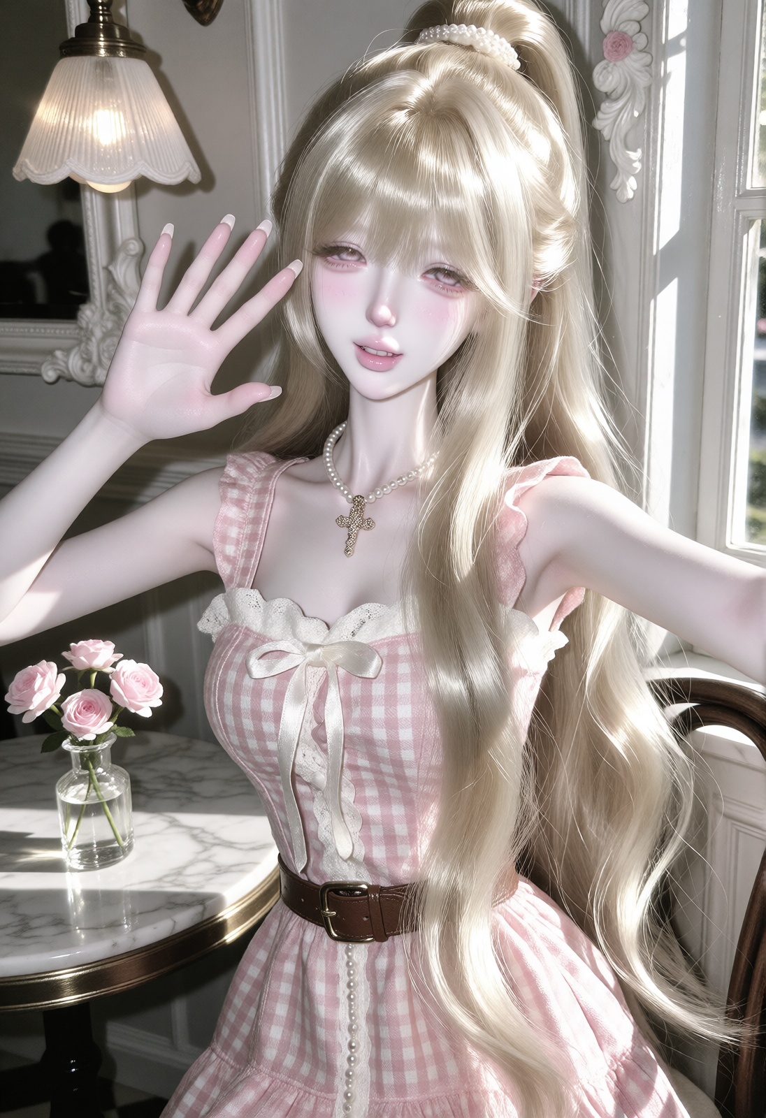 • Character: 1woman,  solo,  ***** body on Tensor.Art