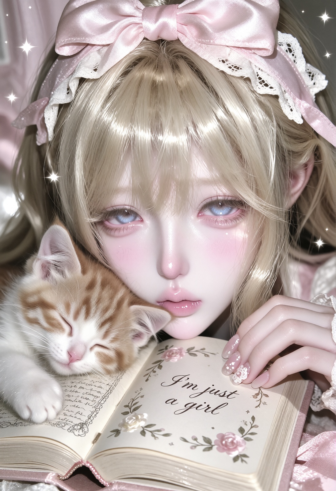 Character: 1girl,  solo,  delicate feminine face on Tensor.Art