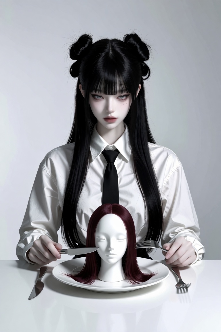solo,  ((((open eyes)))),  1girl on Tensor.Art