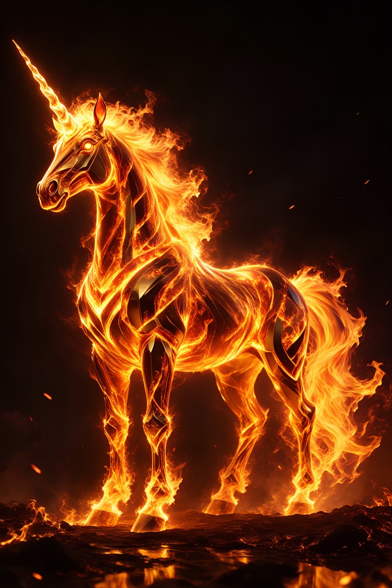 realistic,  8k,  unicorn on Tensor.Art