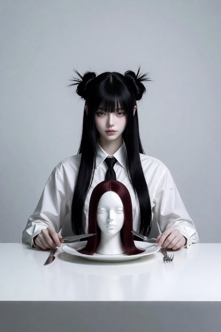 solo,  ((((open eyes)))),  1girl on Tensor.Art