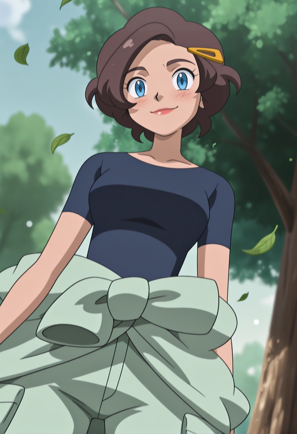 gracexy,  1girl,  brown hair on Tensor.Art