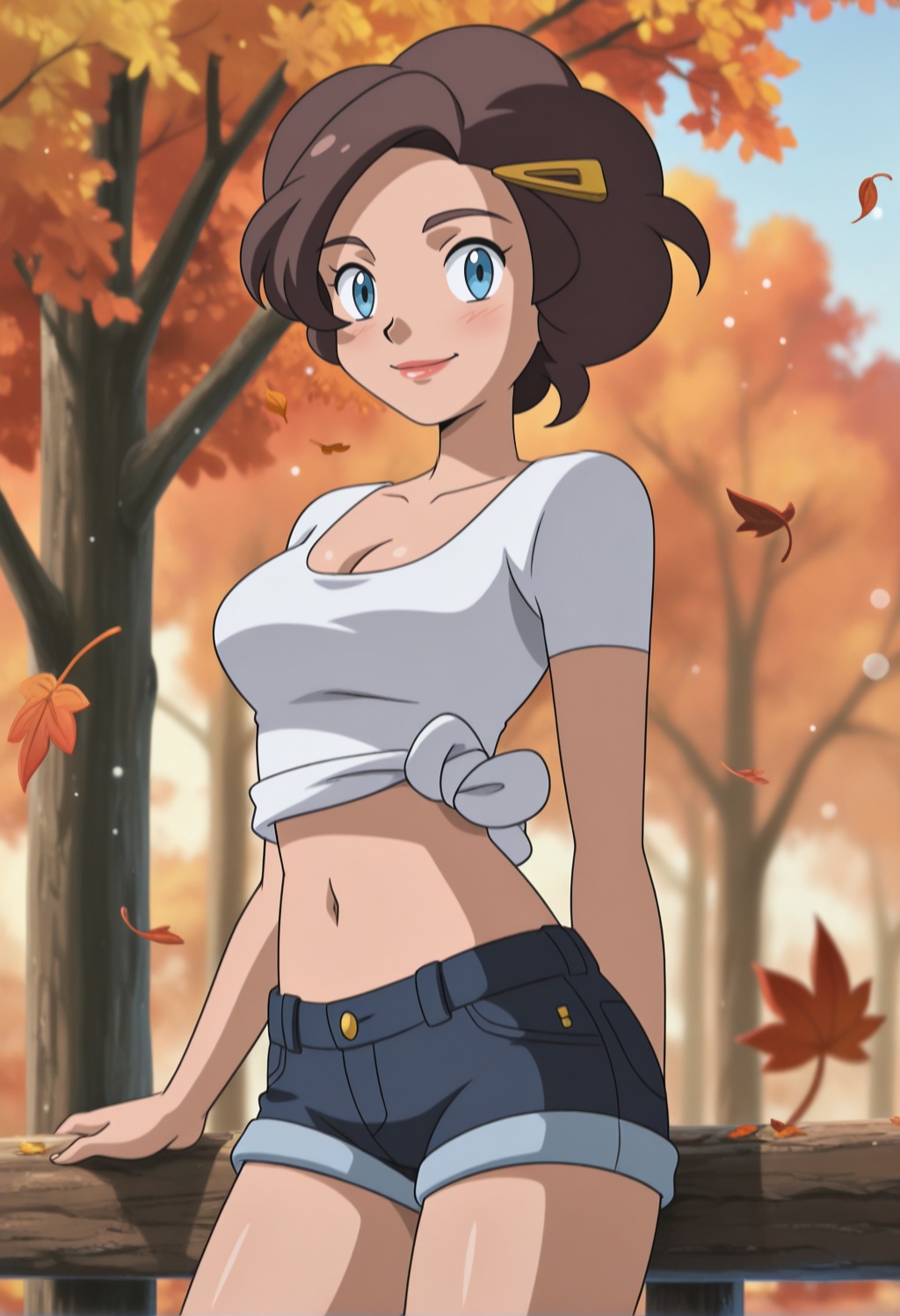 gracexy,  1girl,  brown hair on Tensor.Art