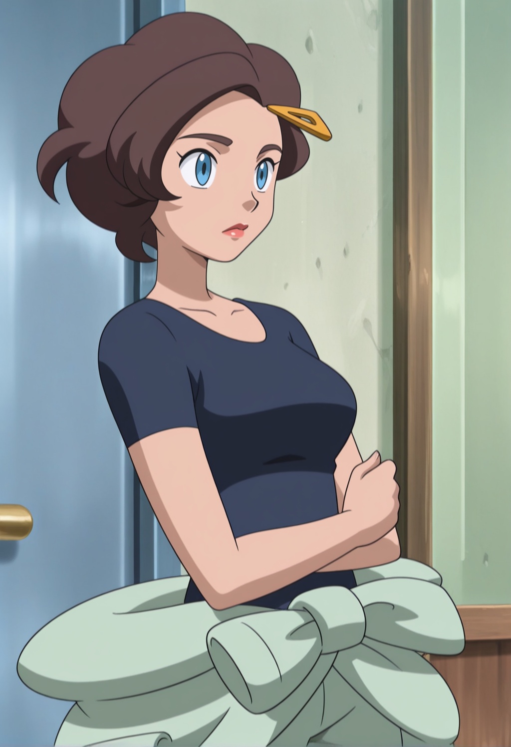 gracexy,  1girl,  brown hair on Tensor.Art