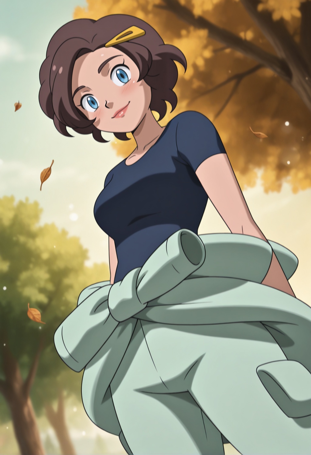 gracexy,  1girl,  brown hair on Tensor.Art
