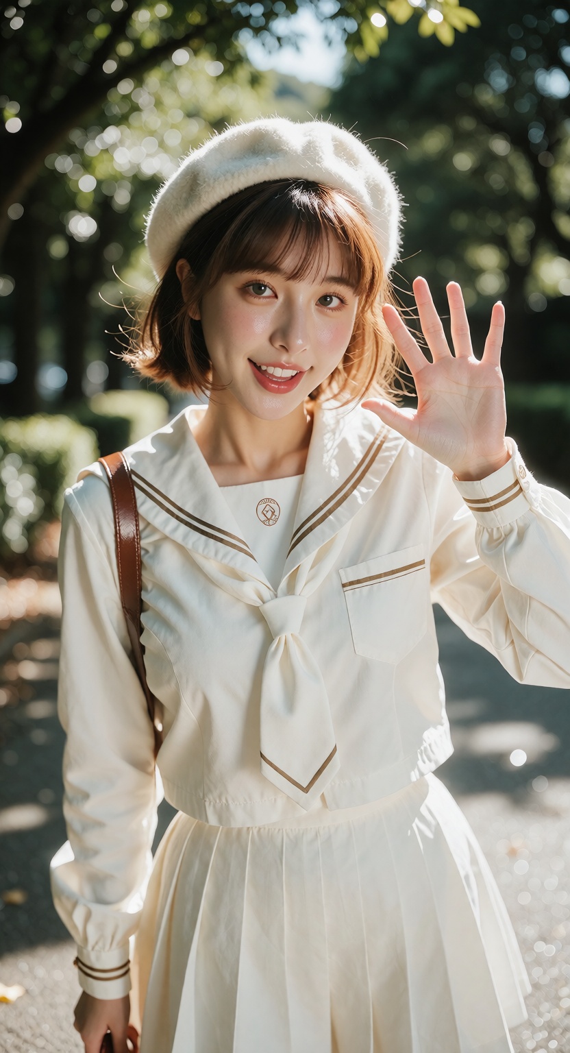 solo girl image,  1girl,  kinomoto_sakura on Tensor.Art