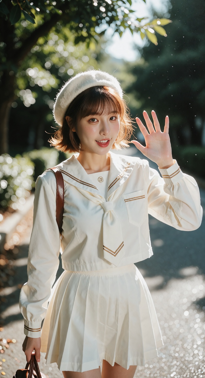 solo girl image,  1girl,  kinomoto_sakura on Tensor.Art