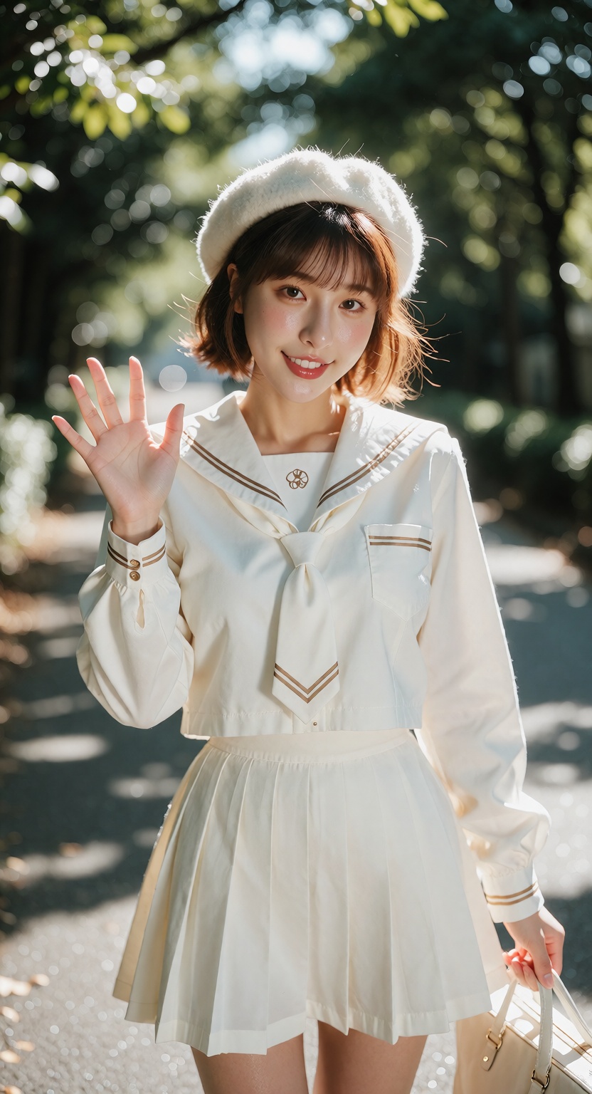 solo girl image,  1girl,  kinomoto_sakura on Tensor.Art