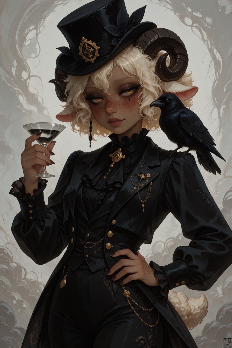 @Ophelia: (large alluring golden-eyes),  curly bleach_blonde pixie-bob haircut,  (Ophelia-Tan-skin on Tensor.Art