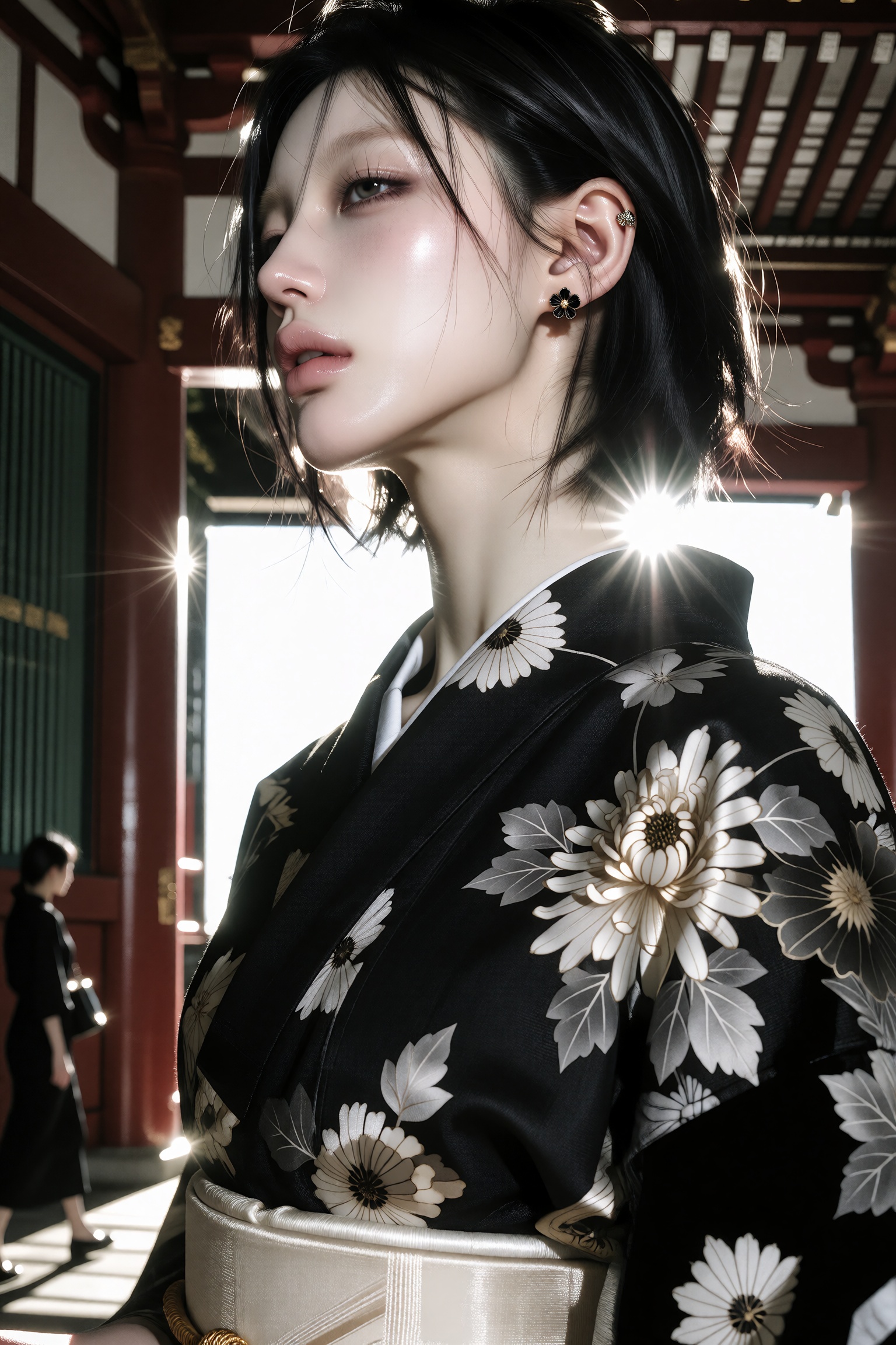 (((1 young woman))),  (((Very Fair Skin))),  (((A pale yet radiant face with a sweet expression))) on Tensor.Art