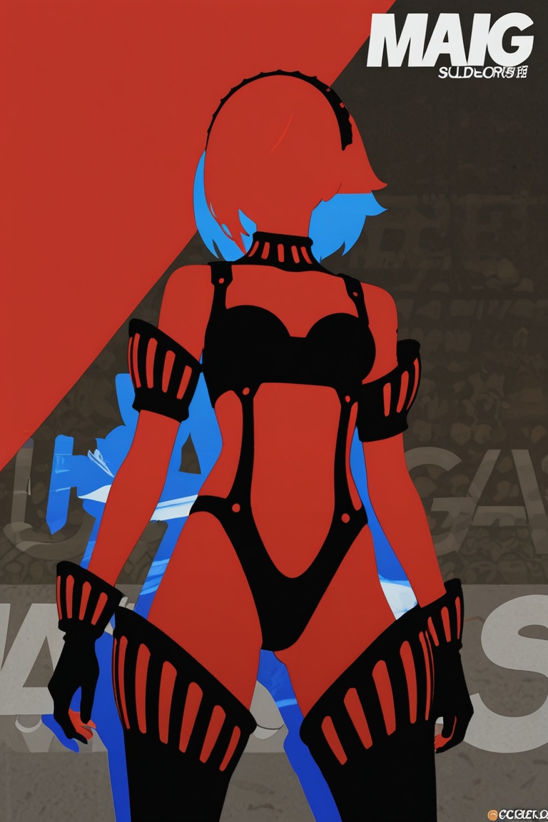 Character silhouette,  solid-color silhouette,  masterpiece on Tensor.Art