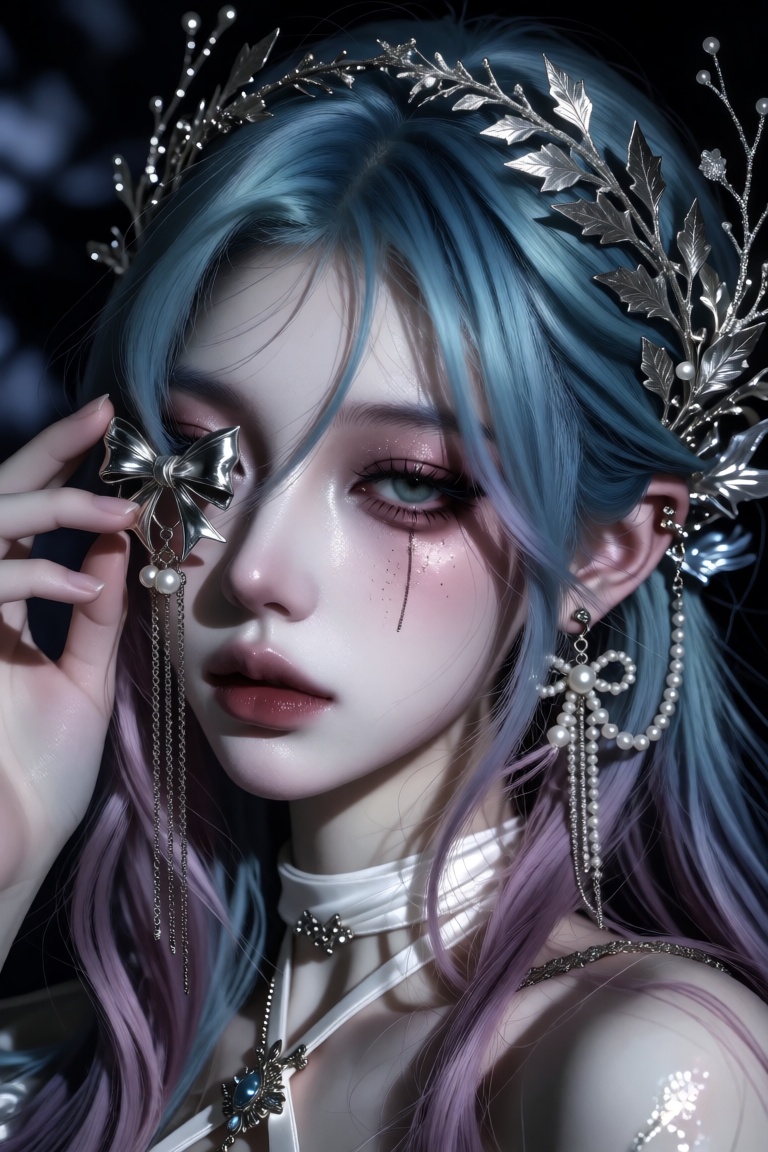 1girl,  solo,  juonkrface 3) Hair (masterpiece on Tensor.Art