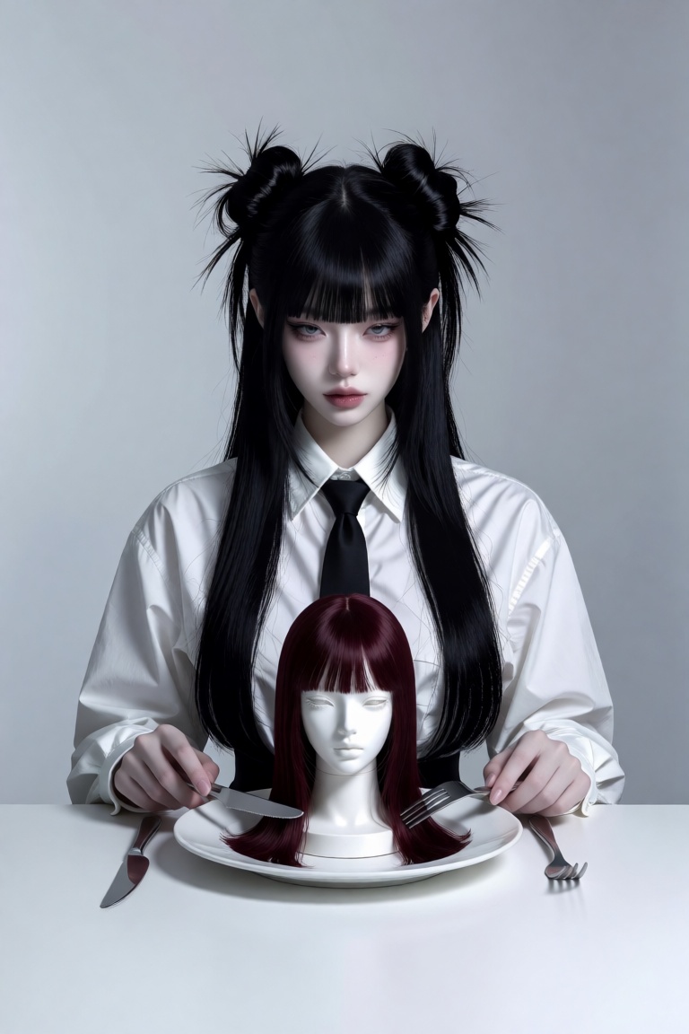 solo,  ((((open eyes)))),  1girl on Tensor.Art