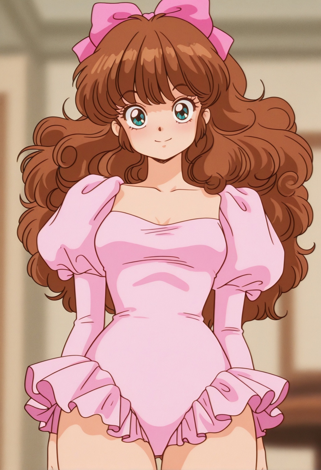 azusaranma,  1girl,  brown hair on Tensor.Art