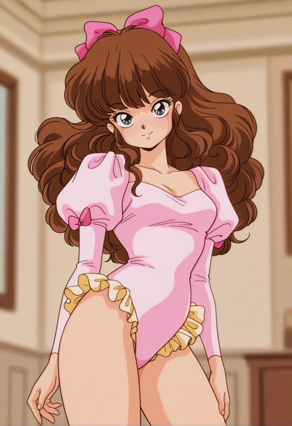 azusaranma,  1girl,  brown hair on Tensor.Art