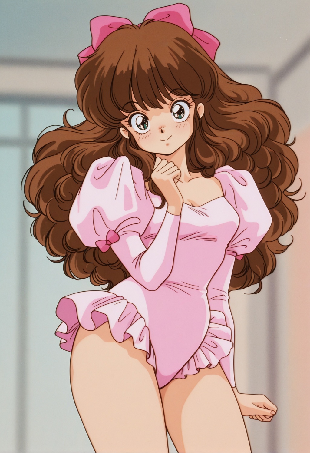 azusaranma,  1girl,  brown hair on Tensor.Art