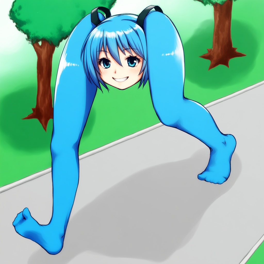 safe,  hatsune miku,  solo on Tensor.Art