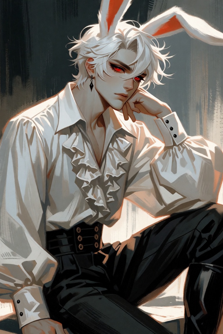 style: semi realistic,  painterly anime,  digital illustration on Tensor.Art
