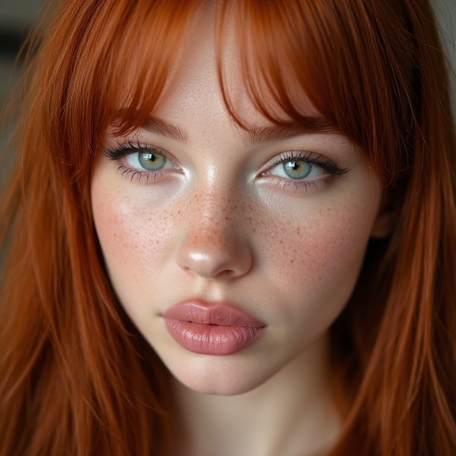 MyGingerMuse MyGingerMuse,  ginger redhead,  green eyes on Tensor.Art