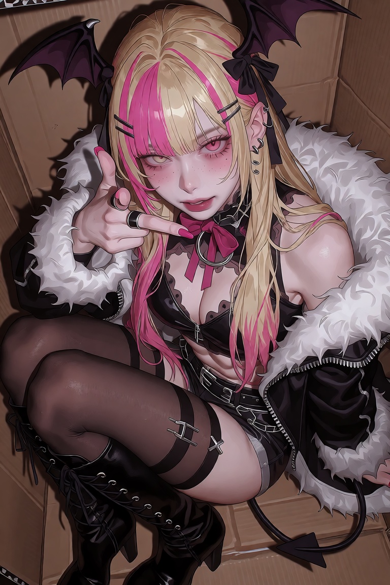 1girl,  solo,  one eye closed on Tensor.Art